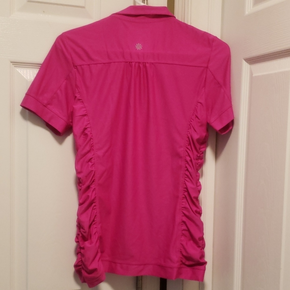 Athleta Birdie Polo Top Size Small - Picture 6 of 6